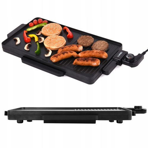  Raclette elektromos grill Lund 67453 fekete 2000 W