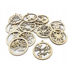   Karácsonyi díszek - Fa csecsemők karácsonyi dekorációk karácsonyfa 16dbs