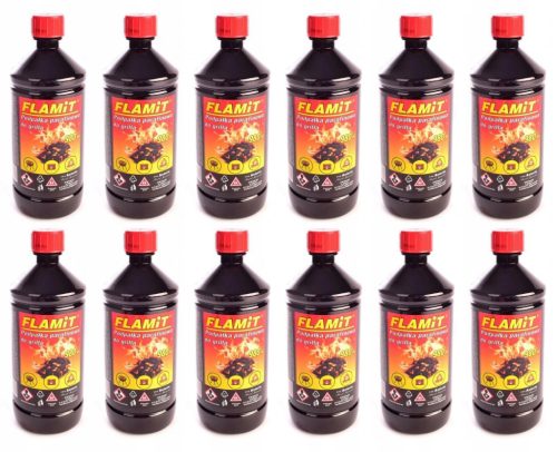  Flamit Liquid tűzgyújtó 980ml grill, kandalló, tűzhely gyújtáshoz
