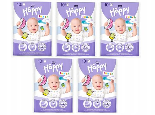  Bella Baby Happy szövet előke Multicolor 10 db.