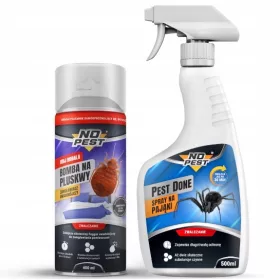    Permetező, aeroszol csótányok, hangyák, pókok, poloskák, ezüsthal ellen No-Pest 0,5 kg