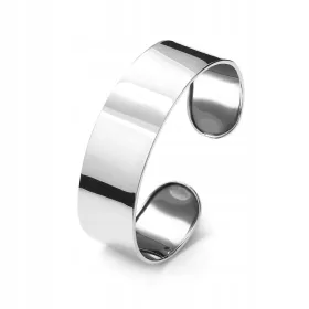  Sima ezüst karkötő, széles 2,1 cm 925