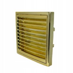 Szellőzőrács - Szellőzőrács KR 100/125/ZP aranyfényű