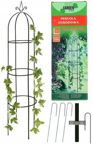 Pergola - Fém növénytartók 190 cm 1 db.