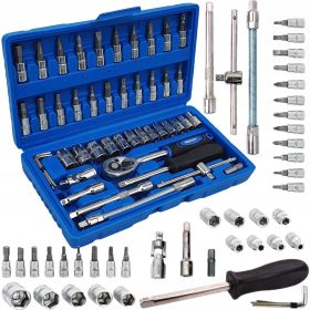   Szerszámkészletek - Yato szerszámkészlet napenergia kulcsok 1/4 "KPL 56 db + táska